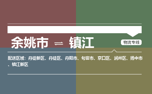 余姚市到镇江物流专线 余姚市至镇江物流公司 余姚市至镇江运输