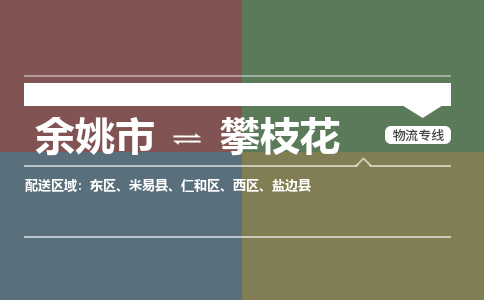 余姚市到攀枝花物流专线 余姚市至攀枝花物流公司 余姚市至攀枝花运输