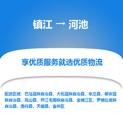 镇江到河池物流专线-镇江至河池物流公司-镇江至河池货运专线